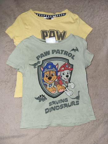 T-shirt garçon 3 ans Pat patrouille