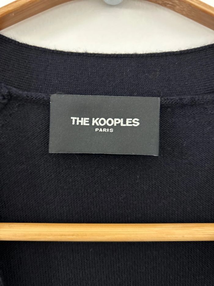 Cardigan thé Kooples Bleu Marine - photo numéro 2