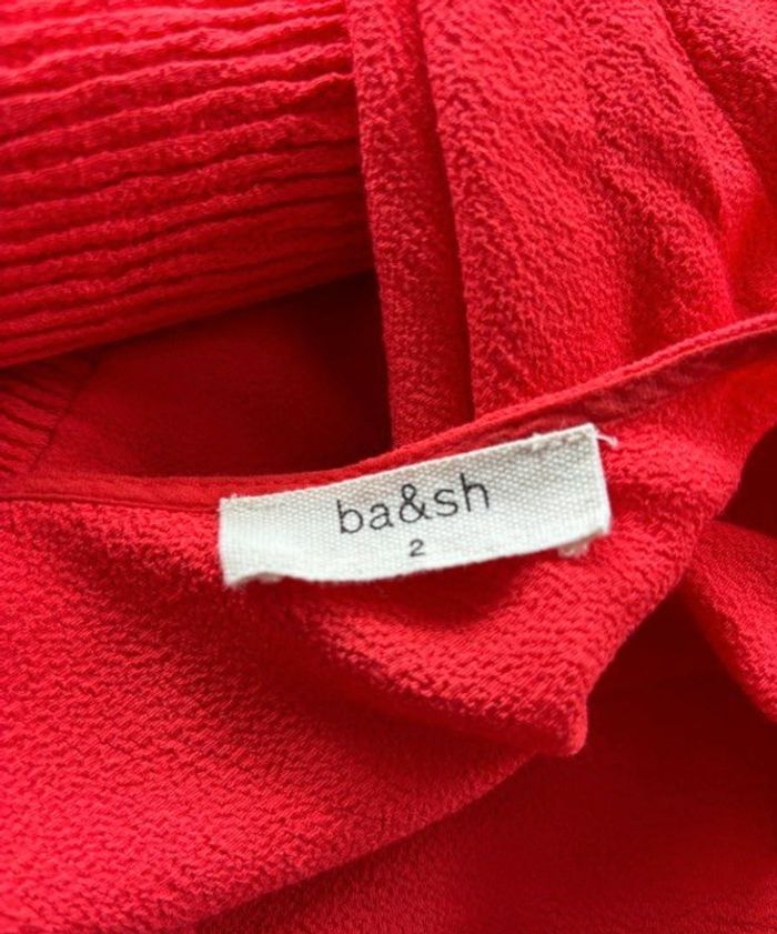 Robe rouge corail Ba&sh - photo numéro 3