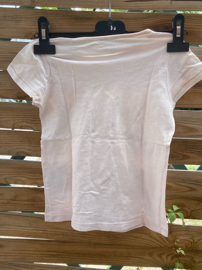 Tee-shirts unie blanc - photo numéro 2