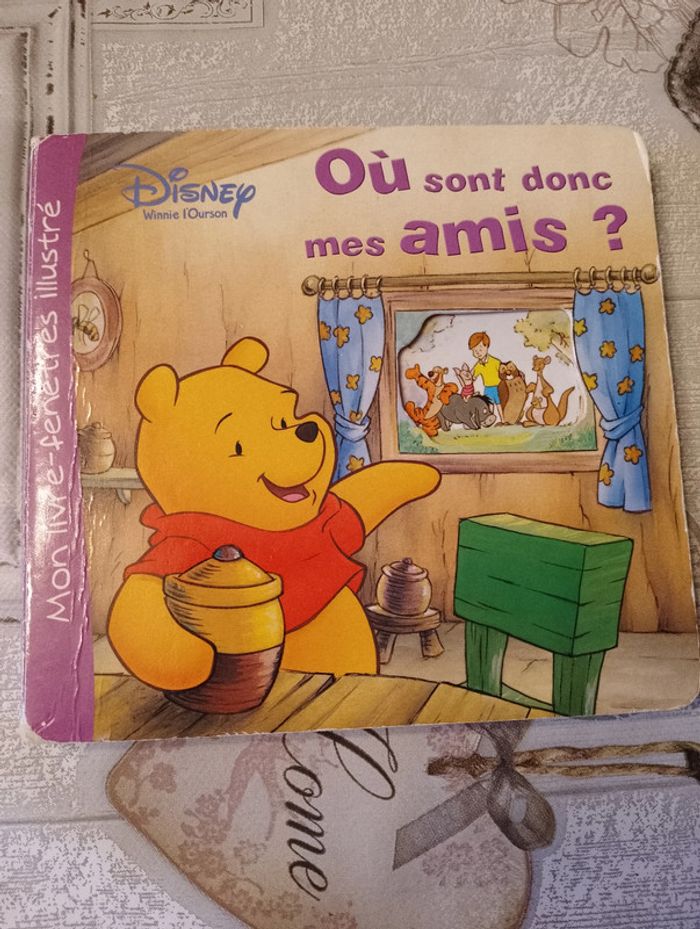 Livre cartonné Winnie l'ourson