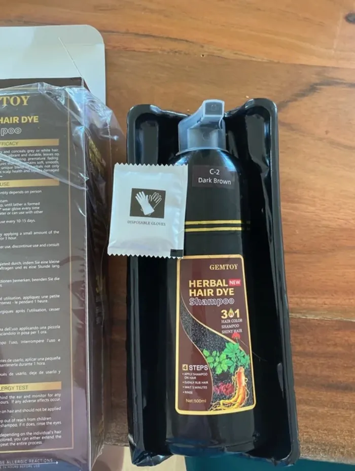 Shampoing colorant chatin foncé - photo numéro 5