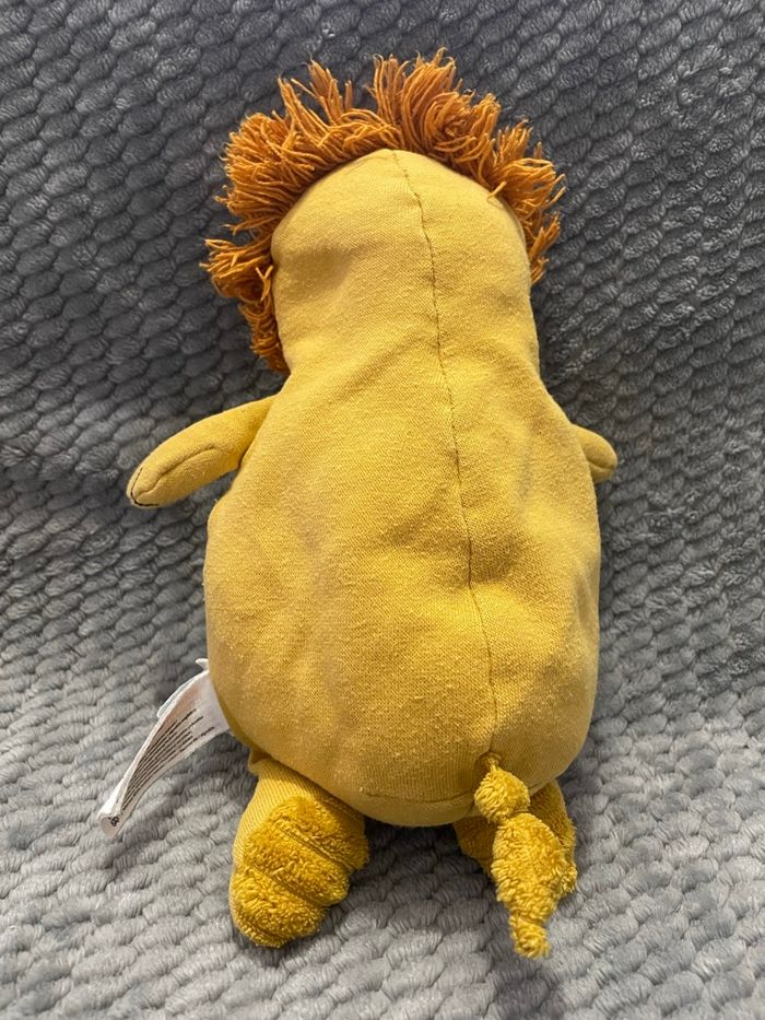 Peluche doudou Mr. Lion Monsieur Lion jaune Trixie - photo numéro 2