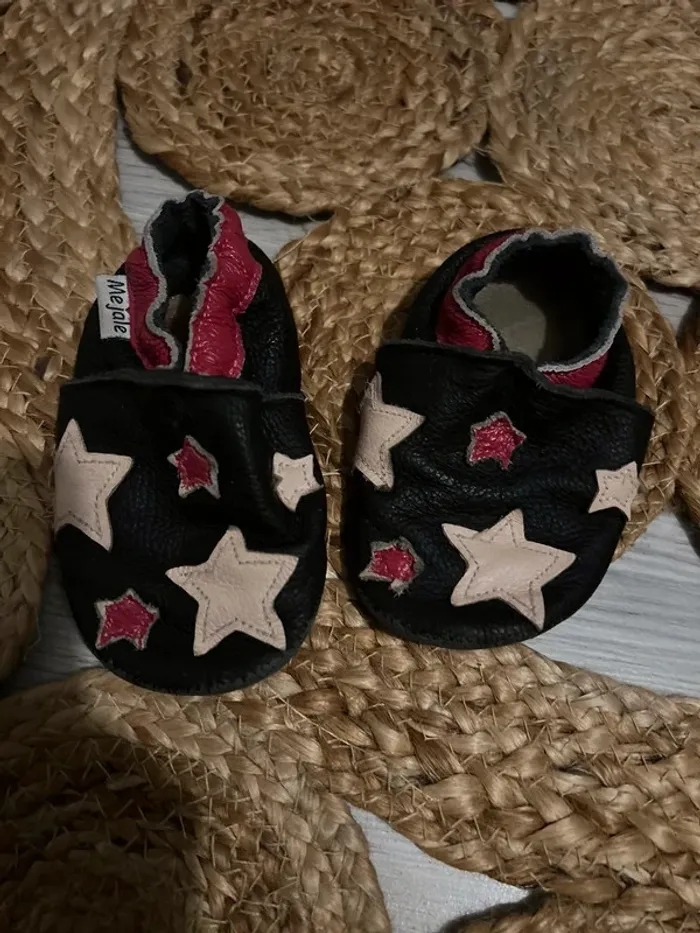 Chaussons cuir taille M