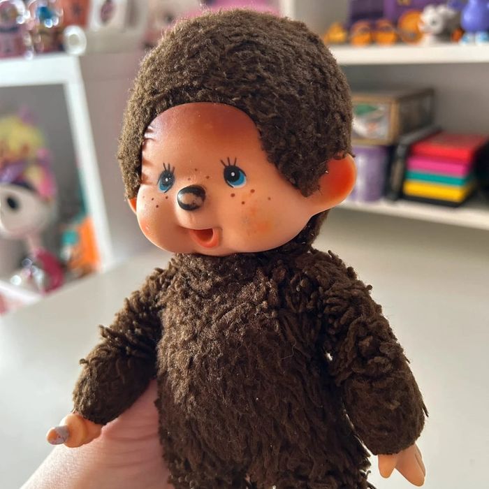 Peluche kiki le vrai singe vintage v - photo numéro 4