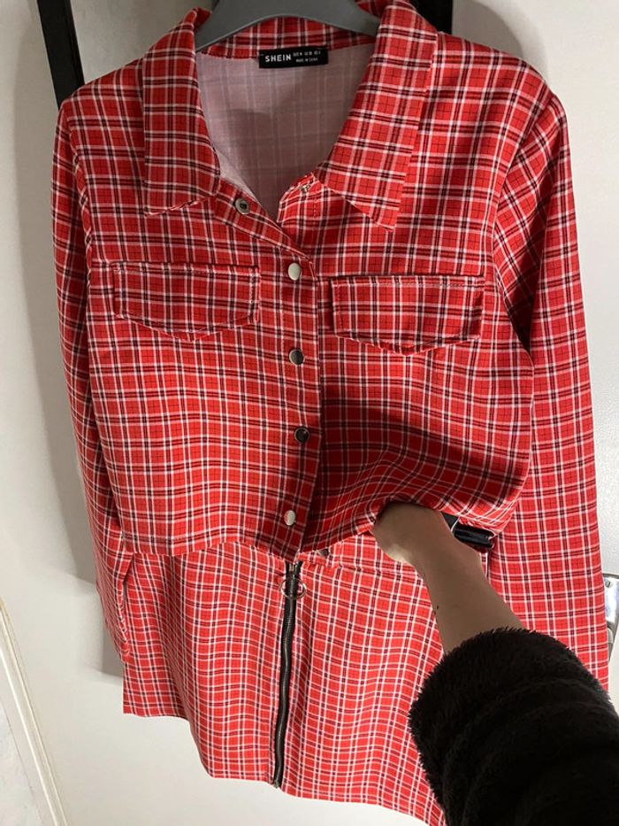 Ensemble jupe et chemise crop - photo numéro 4