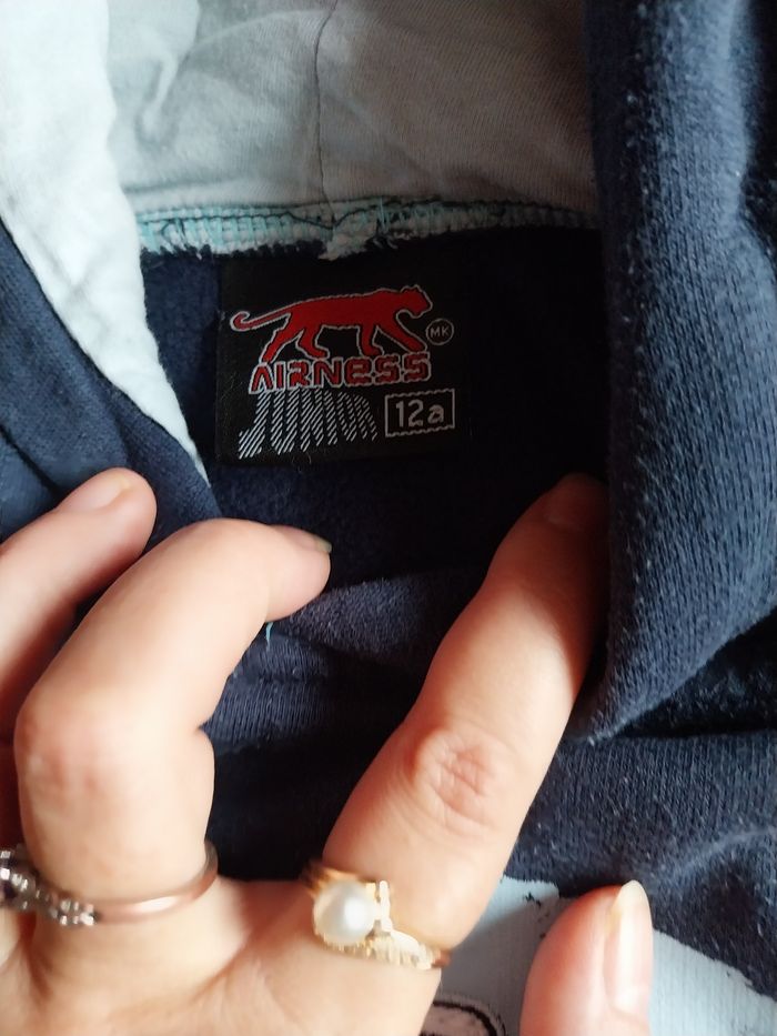 Pull à capuche garçon  12 ans  airness - photo numéro 6