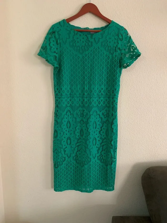 Vestido encaje El Corte Inglés