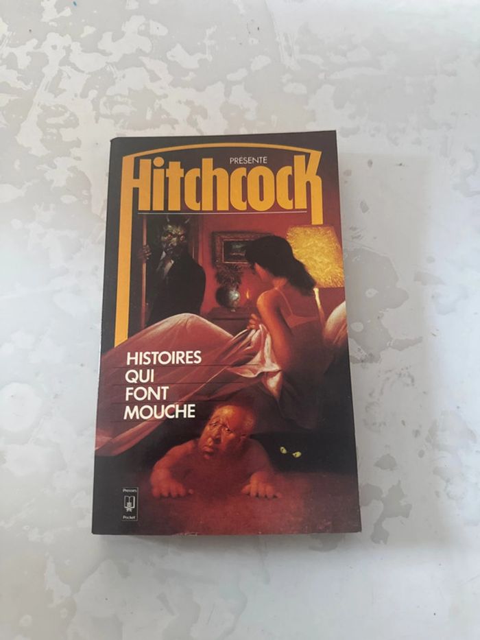 Livre histoire qui font mouche - Hitchcock