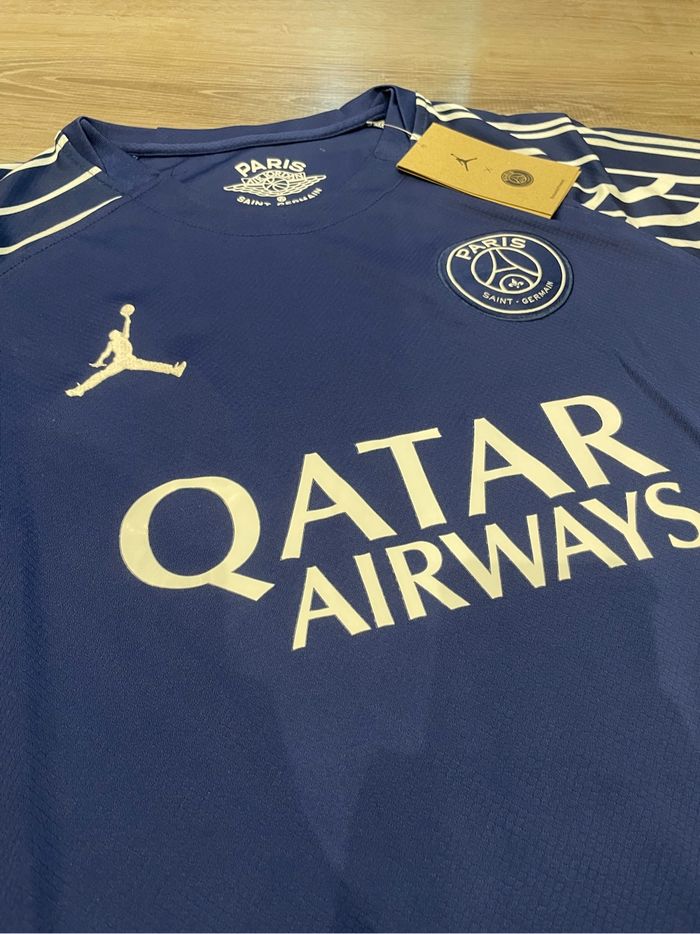 Maillot psg fourth bleu Jordan - photo numéro 2