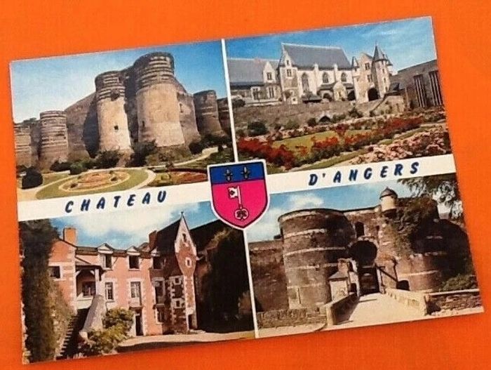 Carte postale Angers (Maine-et-Loire) Château d' Angers - photo numéro 2