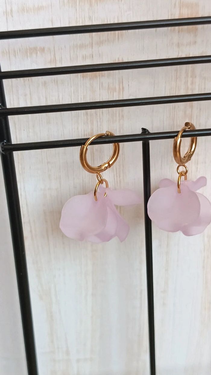 Mini créoles acier inoxydable