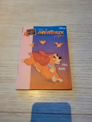Livre Mes animaux préférés Moi, Belle Disney