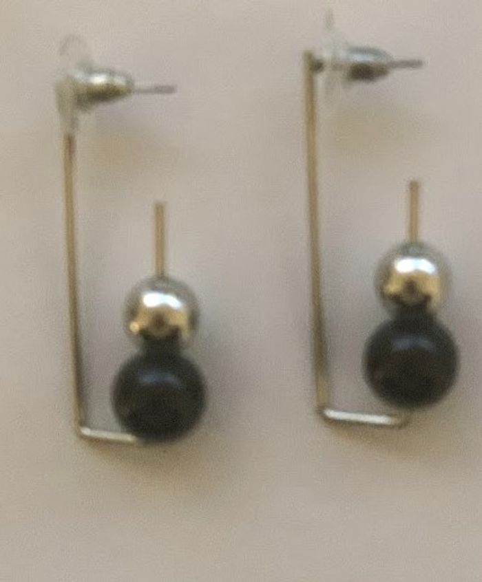 - lot de 3 paires de Boucle d'Oreille pendantes - photo numéro 2