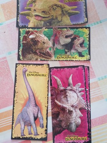 Cartes dinosaures