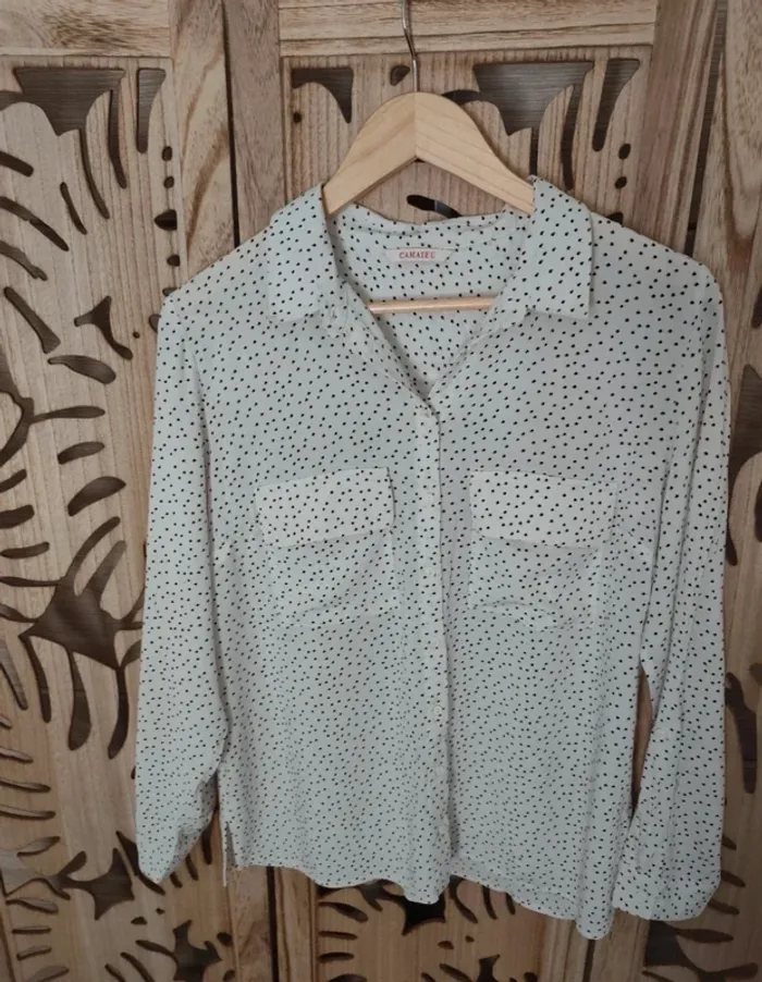 Chemise imprimée Taille 42 Camaïeu - photo numéro 10