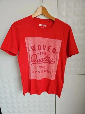 tee shirt musqtang homme rouge taille S