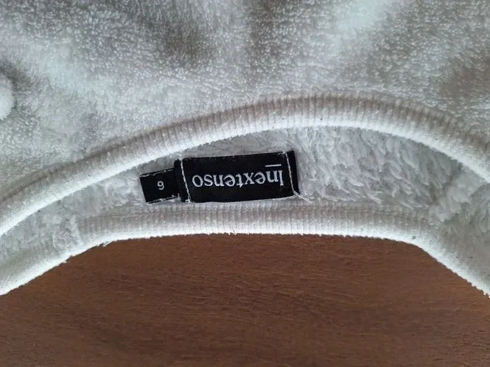 Pyjama velours animal fille Inextenso 6 ans - photo numéro 2