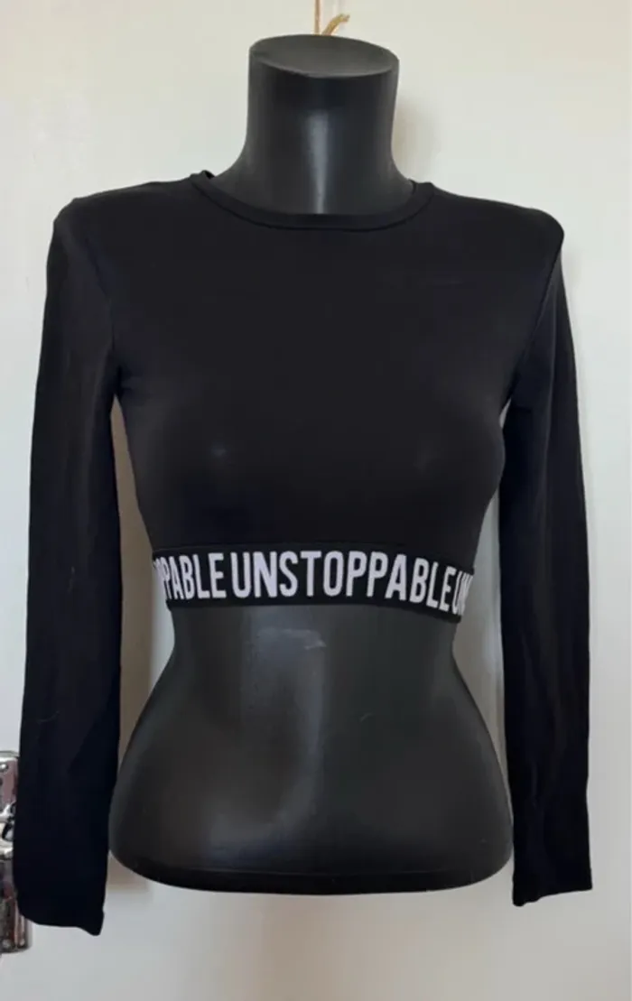 Crop top stradivarius