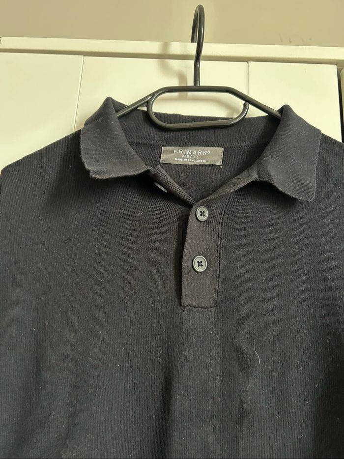 Pull noir avec col Homme Primark Taille M - photo numéro 4