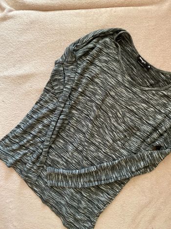 Haut manche longue gris Jennyfer taille M