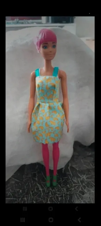 Robe courte Barbie
