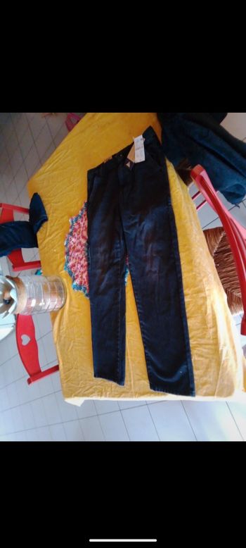 Jean straight taille ajustable kiabi