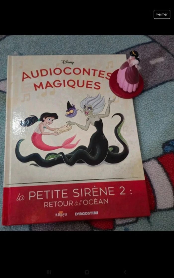 95Ēme audioconte magique altaya disney audio compte conte deagostini figurine magic comte