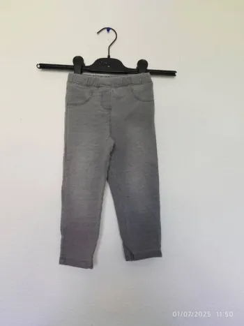 jean legging gris bébé fille 18 mois