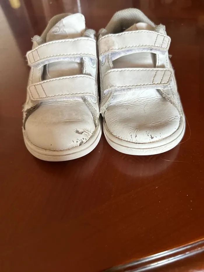 Baskets blanches, puma, taille 26 - photo numéro 2