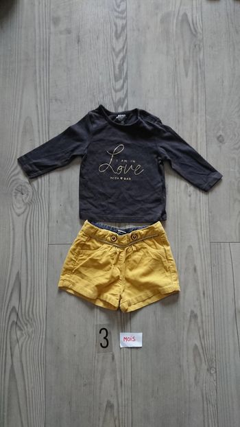 Ensemble bébé 3mois