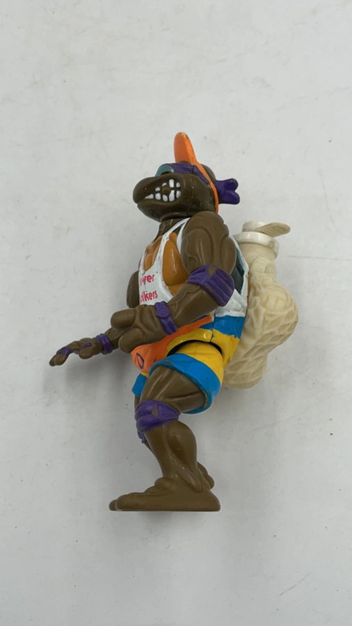 Figurine Tortue Ninja TMNT Spike’n Volley Don Playmates Toys 1992 - photo numéro 4