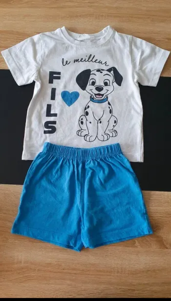 Pyjama short 2 ans