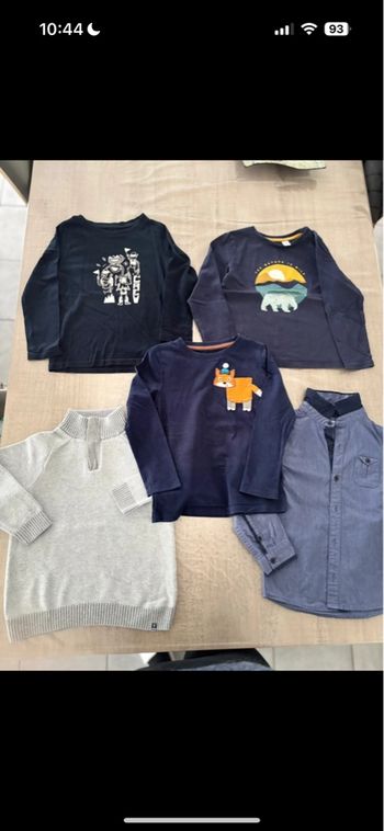 Lot vêtements garçon