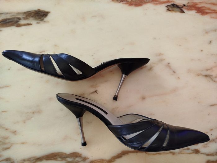 Mules cuir Pura Lopez - photo numéro 3