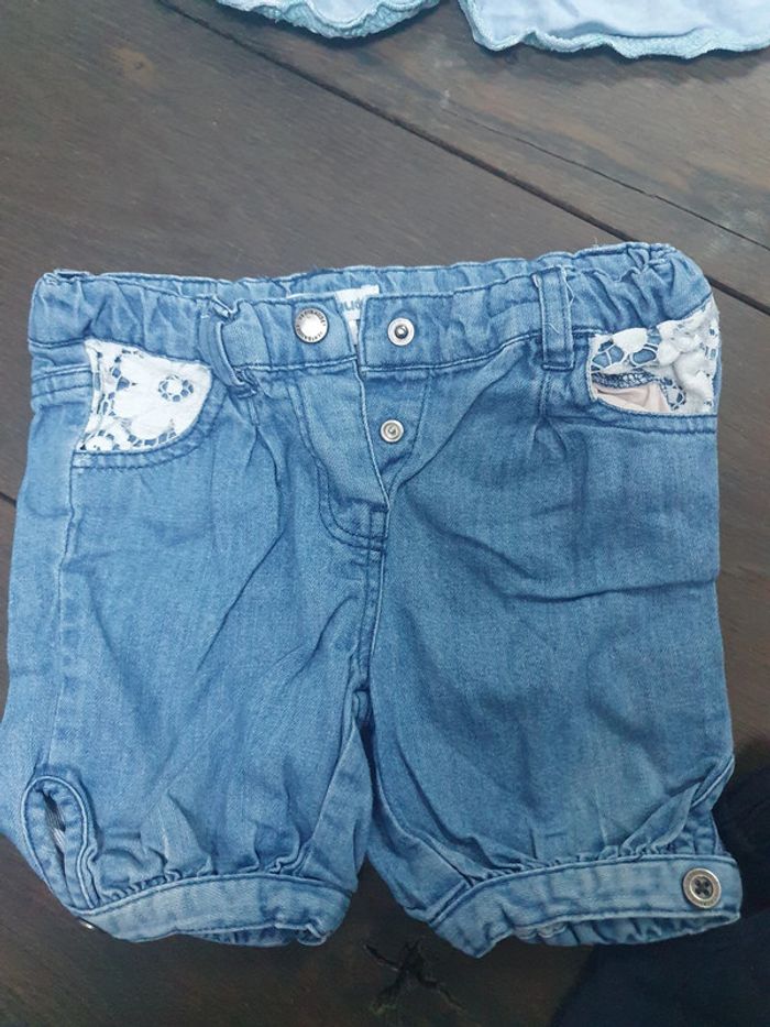 Lot de short et jupe fille 12 mois - photo numéro 11