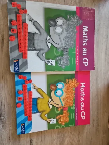 Acces maths au CP Guide peda et fichier eleve