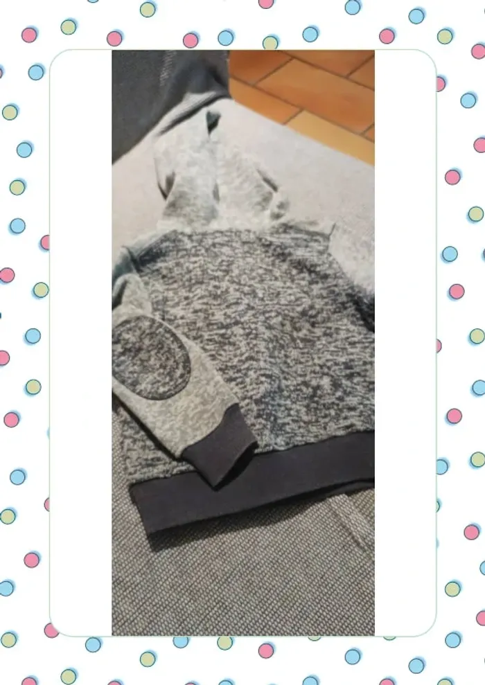 Jolie pull chaud dans les tons gris - photo numéro 7