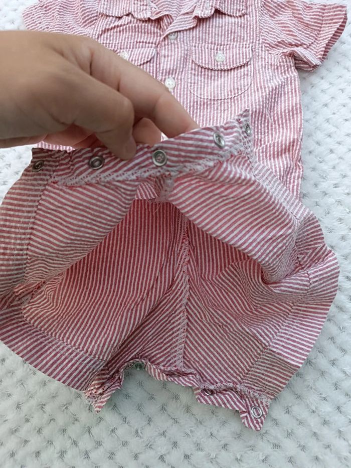 🔸 Combishort Rayée - Bout'chou 6 Mois🔸 - photo numéro 8