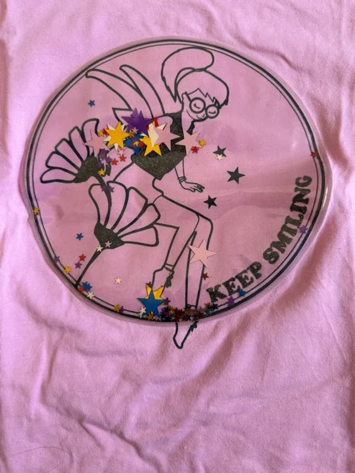 Teeshirt rose manches longues Billiblush - 8 ans - photo numéro 2