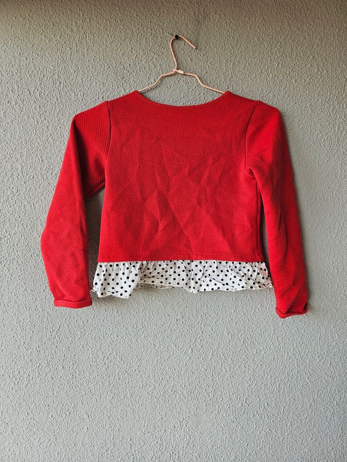 Blouse épaisse minnie pour fille - photo numéro 5