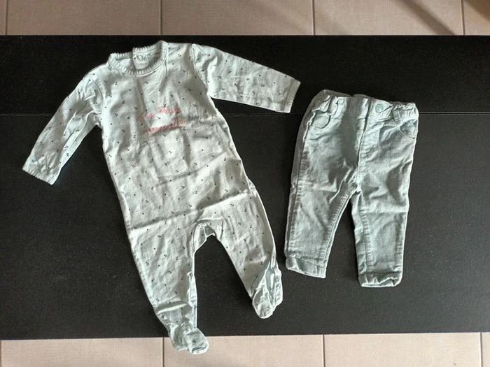 Pyjama et pantalon bébé fille