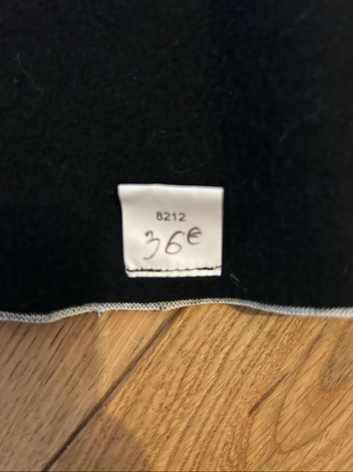 Écharpe noire et Blanche - Polaire - Neuve - photo numéro 2