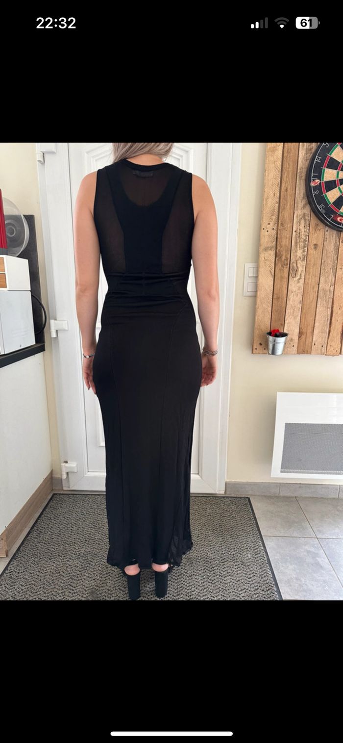 Robe longue noir Calvin Klein - photo numéro 3