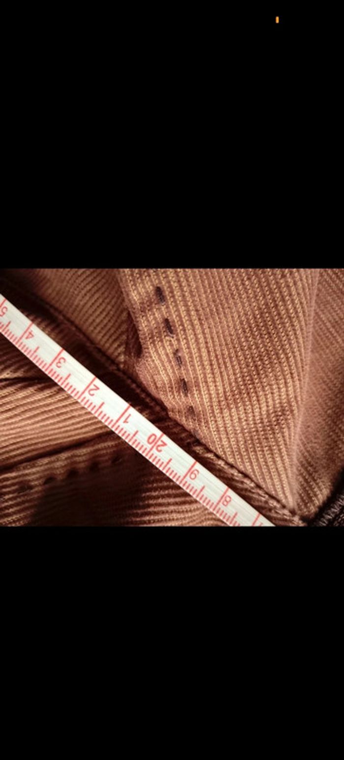 Marithé et François Girbaud | Pantalon court marron | t 34 - photo numéro 18