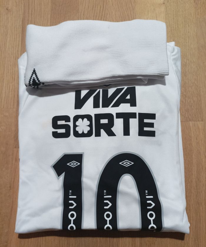 Maillot Neymar Santos FC taille 10 ans blanc domicile 2025 - photo numéro 5