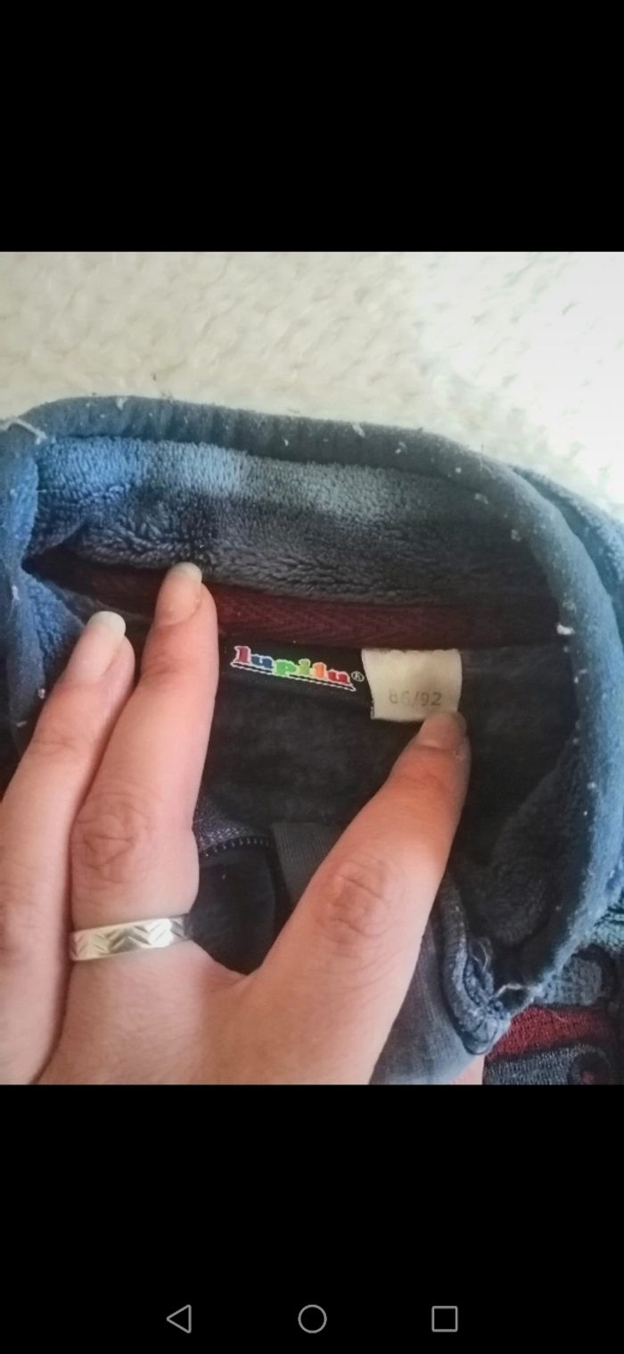 Veste pyjama polaire - photo numéro 2