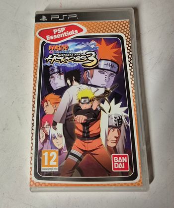 Psp naruto shippuden ultimate ninja heroes 3 essentials
