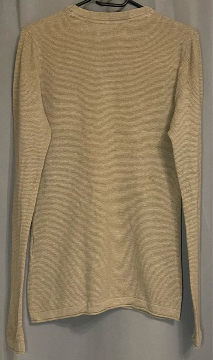 Pull fin »Celio »beige/sable - photo numéro 2