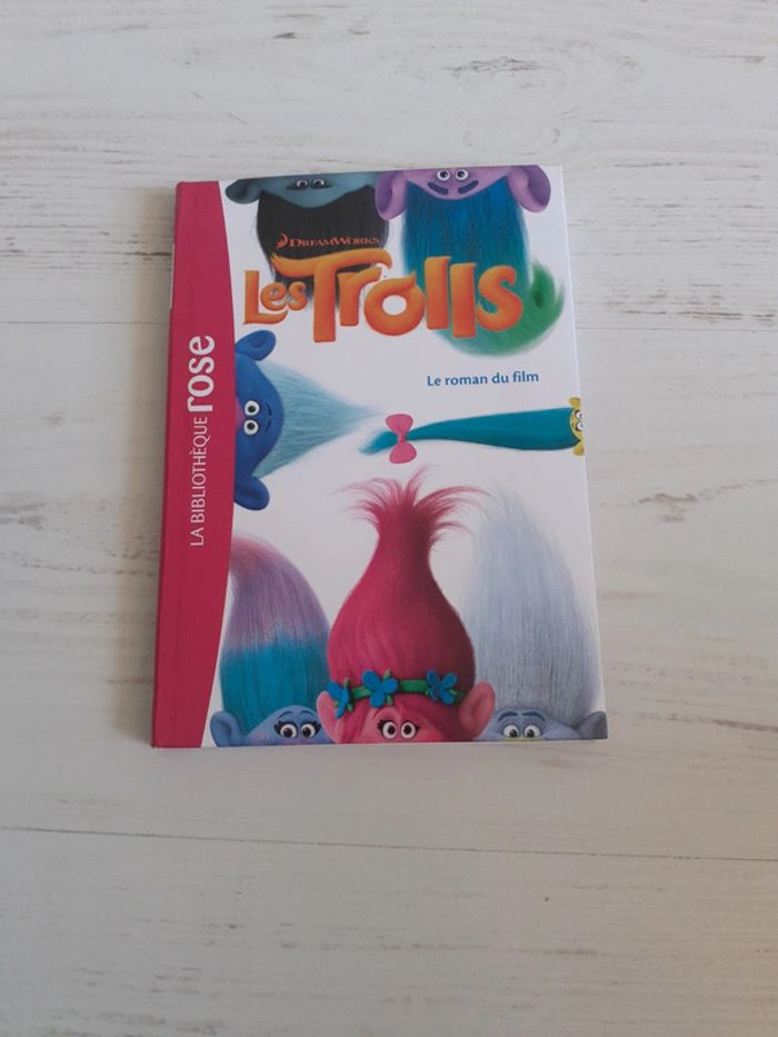 Livre Les Trolls le roman du film